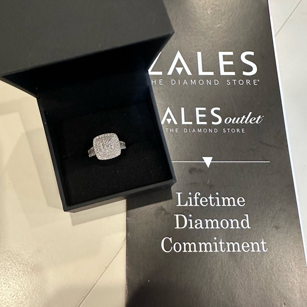 1 carat zales diamond ring